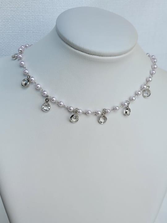 CHOKER PEROLA PRATA