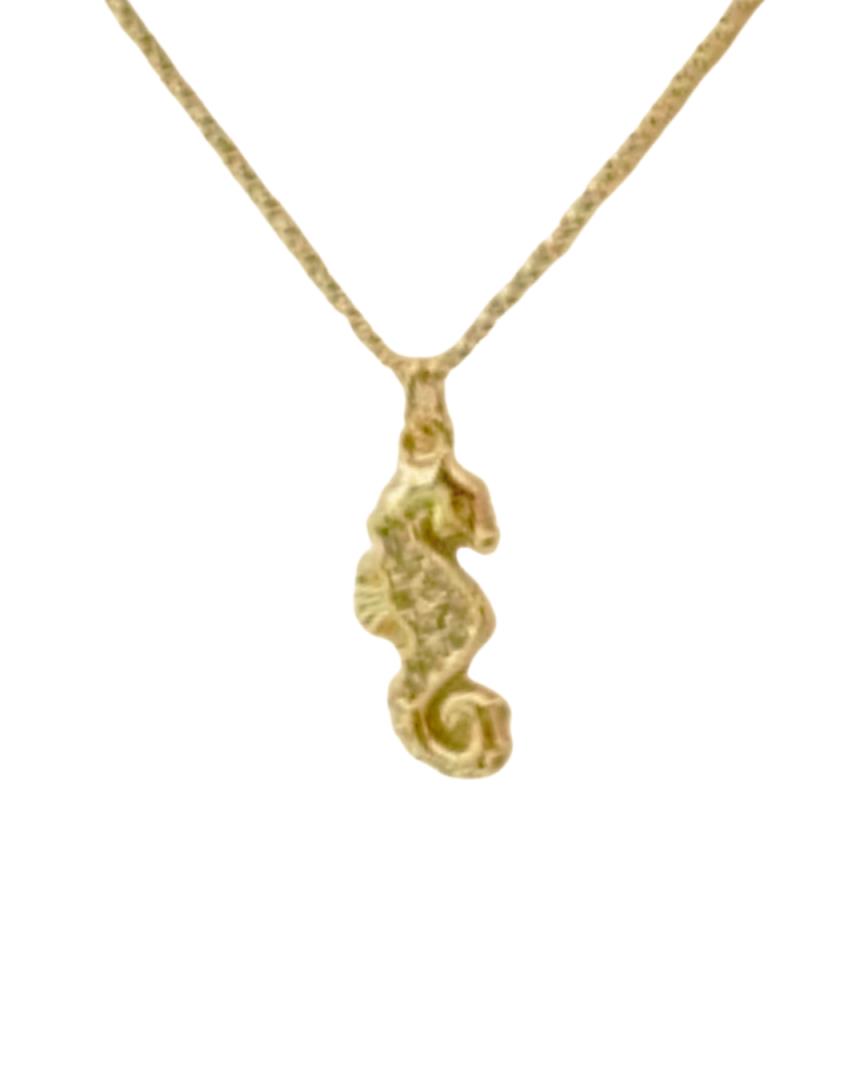 CORRENTE CAVALO MARINHO OURO