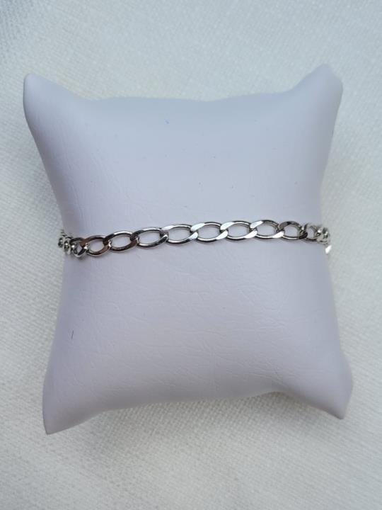 PULSEIRA MASCULINA 4,9G PRATA